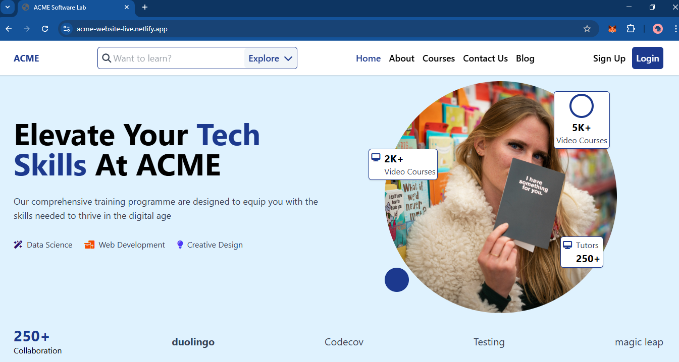 acmehomepage